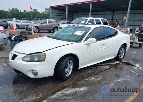 2004 Pontiac Grand Prix Gt2 из США, поврежденный, VIN 2G2WS522941374833